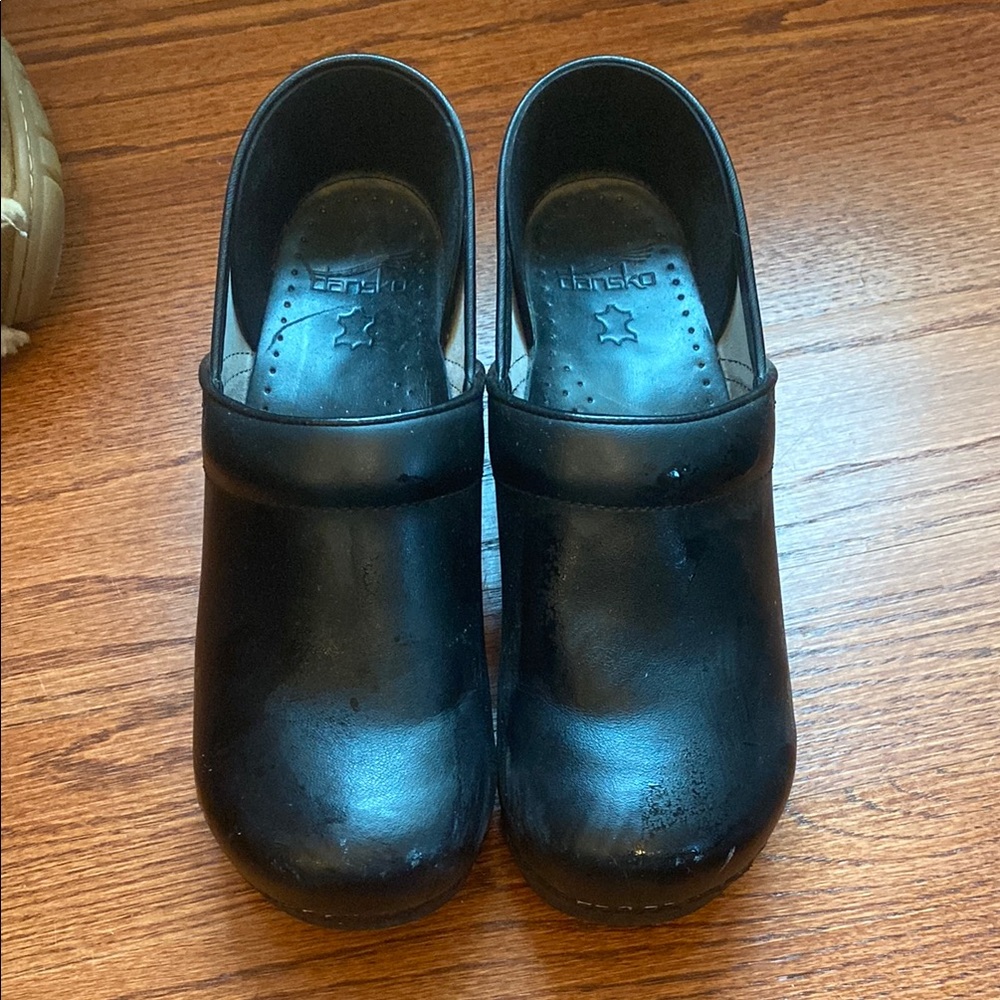 Dansko Black Clogs